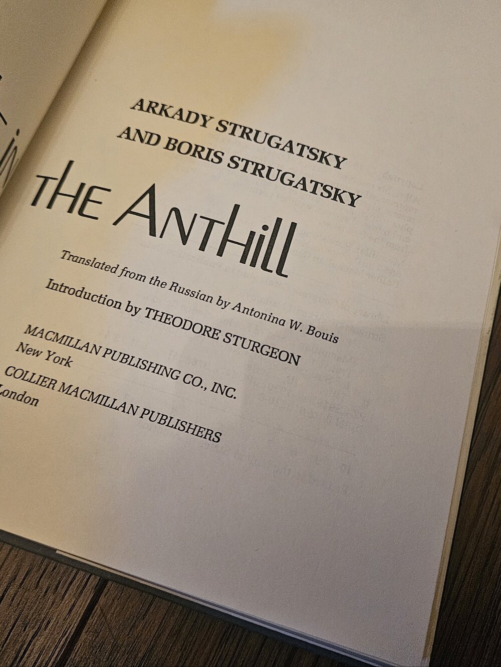 Arkady & Boris Strugatsky Book Beetle in the Anthill HC Used Condition Book.  Bo - Picture 8 of 13